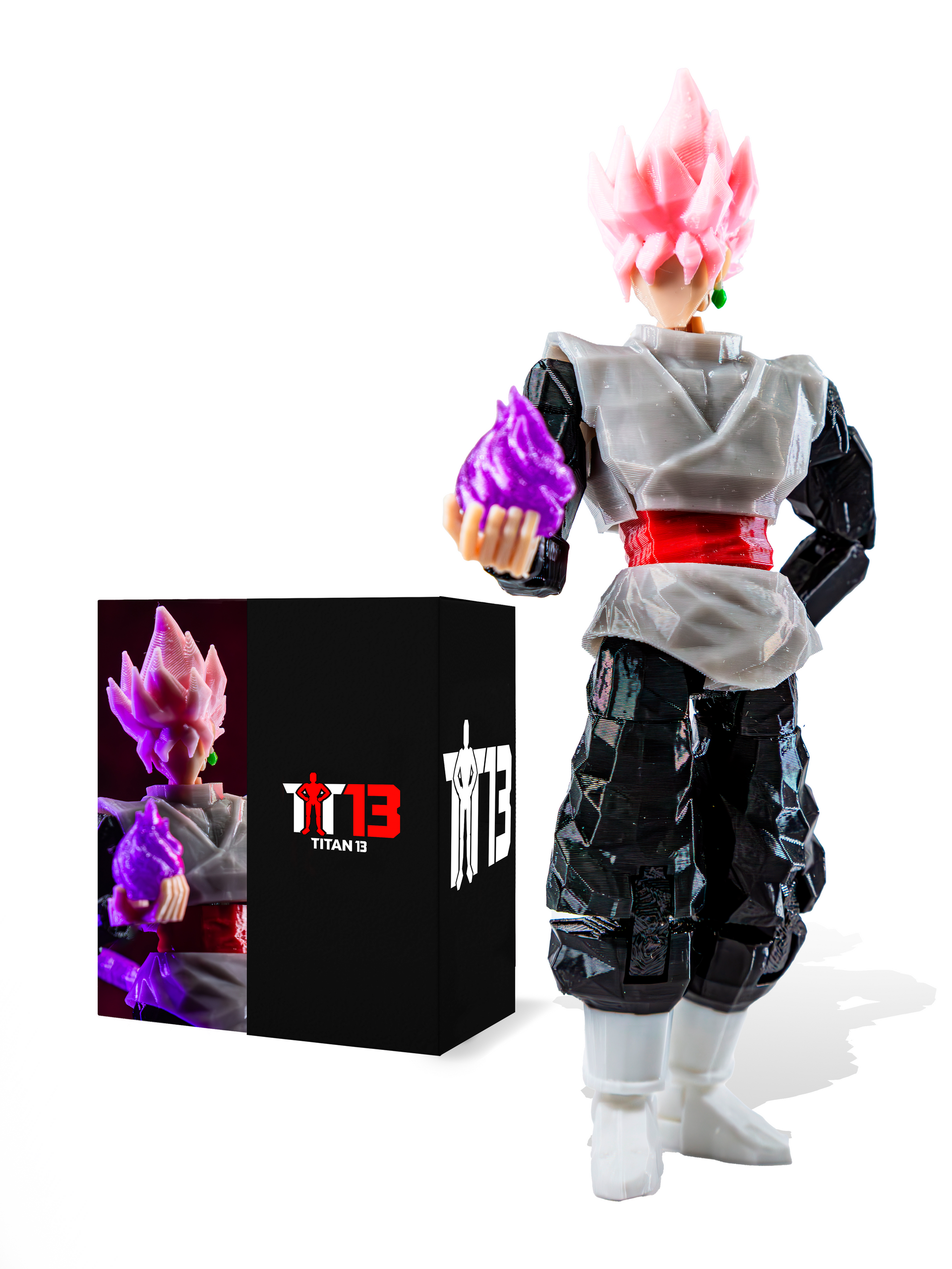 Black Warrior T13 – 19cm and Striking in All-Black – Titan13Toy