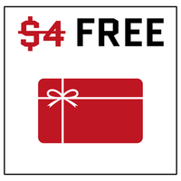 $4 Gift Card