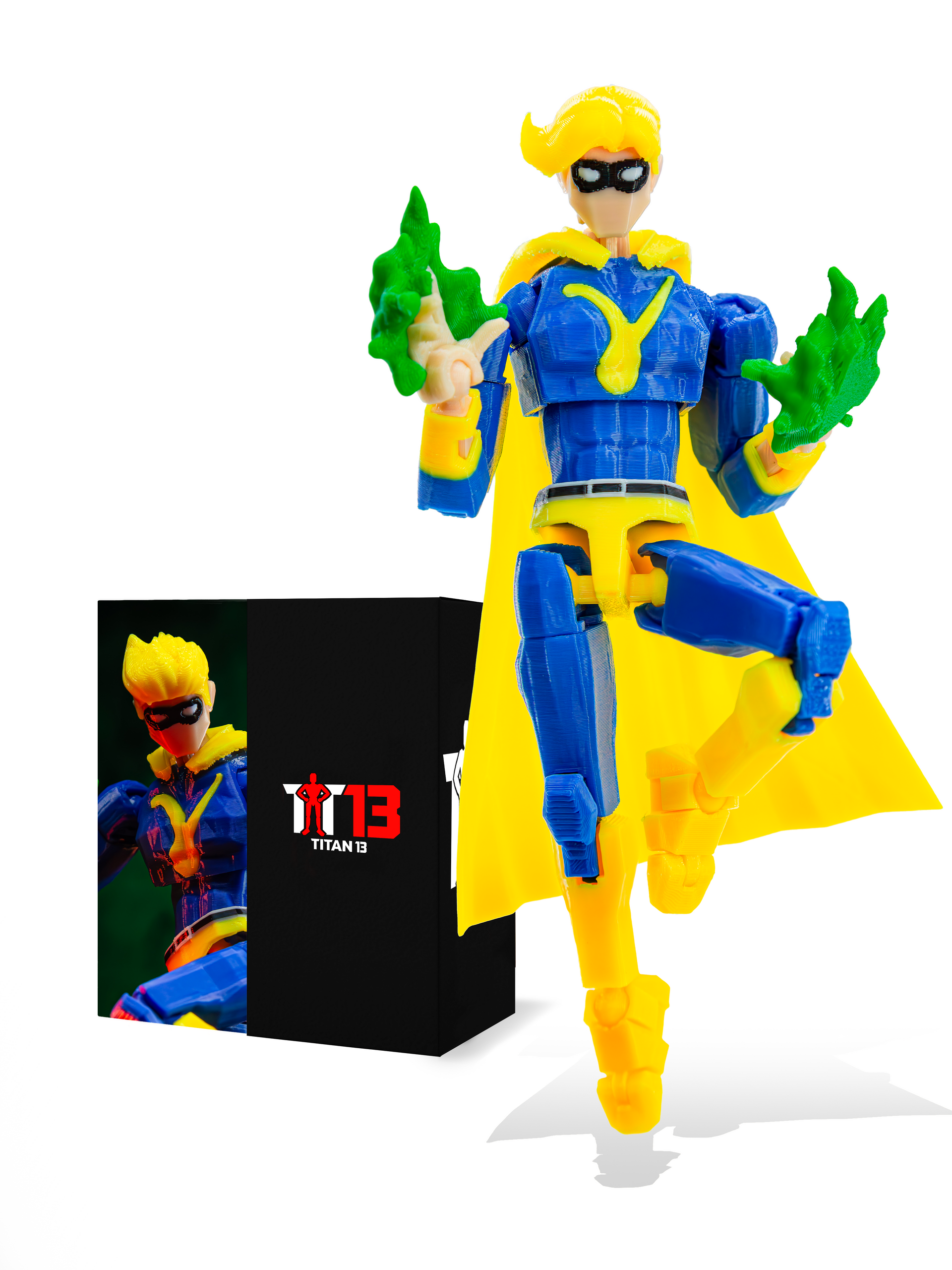 Gamma T13 | Poseable T13 Action Figure for Kids and Fans – Titan13Toy