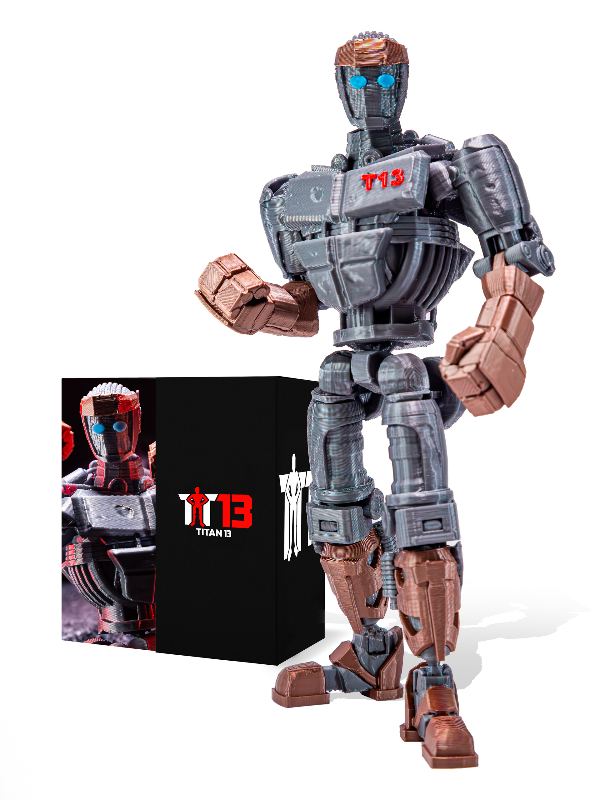 Steel Champion T13 | Poseable T13 Action Figure – Collector