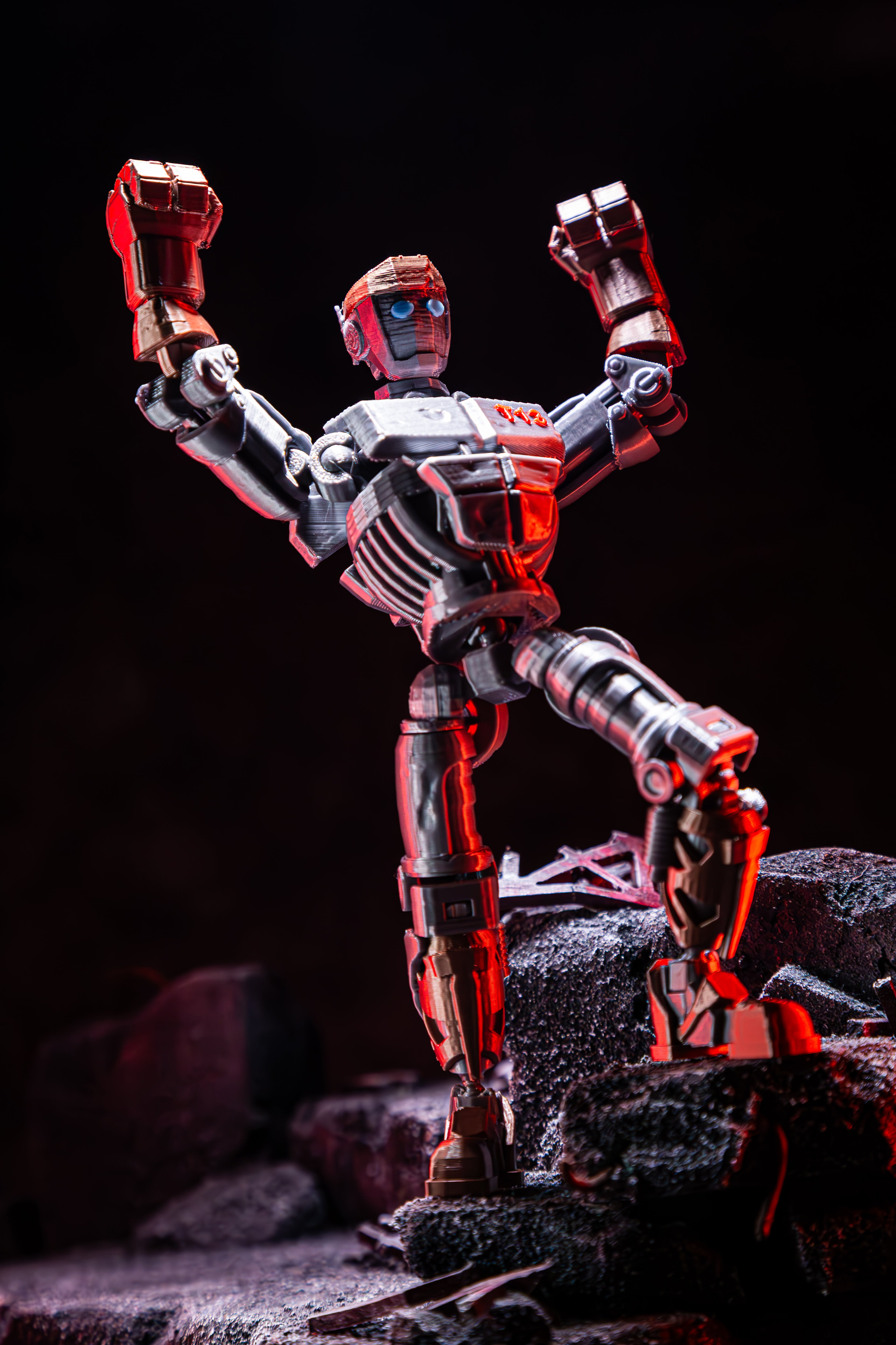 Steel Champion T13 | Poseable T13 Action Figure – Collector