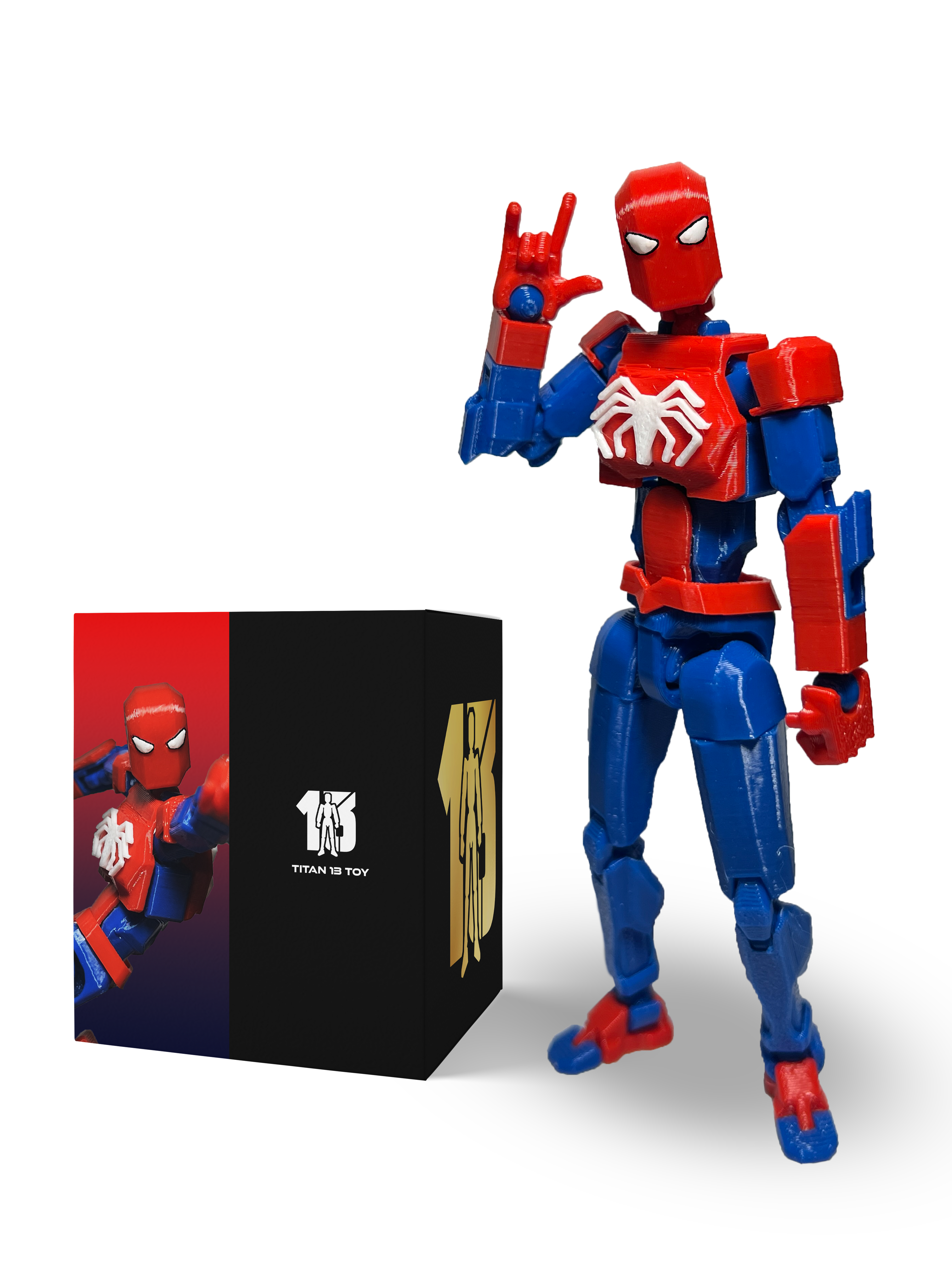 マーベル　フィギュア13体セット Choose Your Web-Slinger: Miles, Spidey, or Symbiote – Titan13Toy